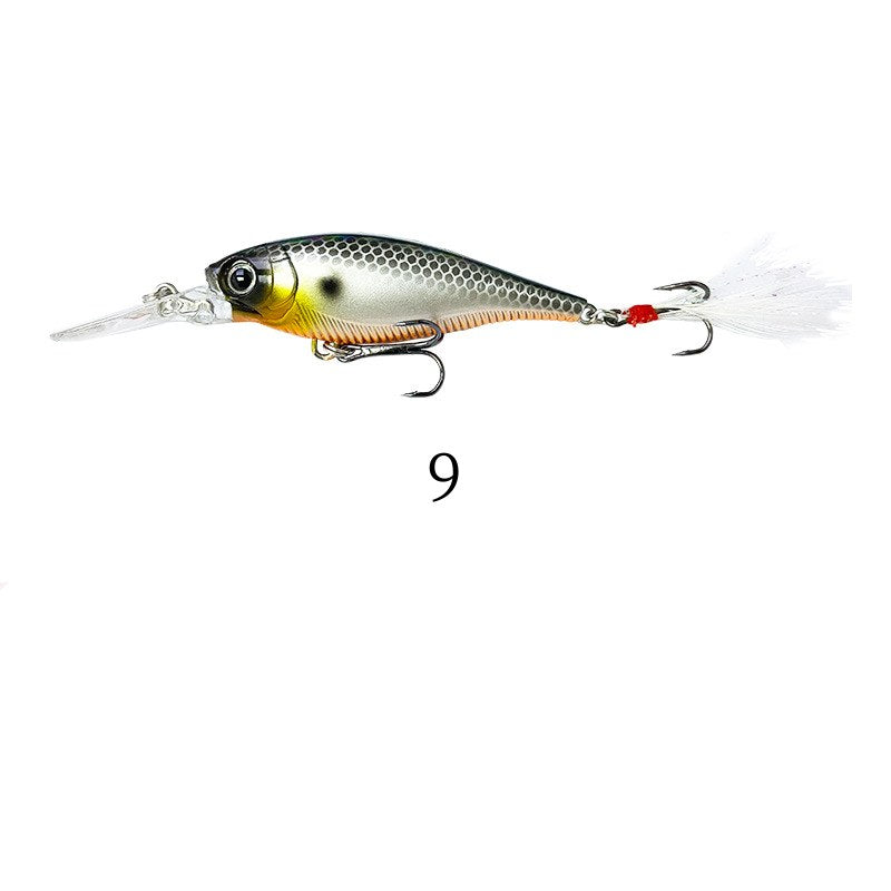 1 pc 7cm 10.3g floating minnow lure