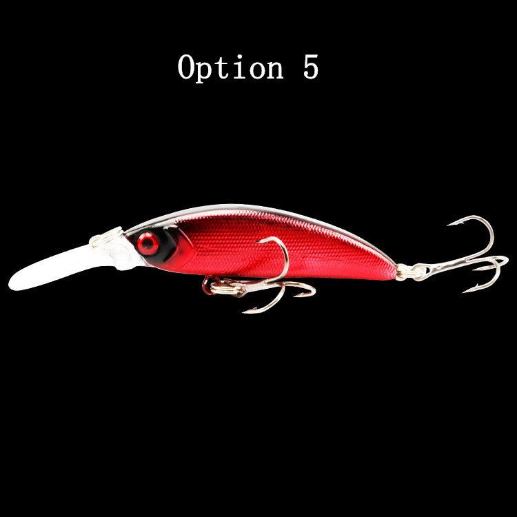 2 pcs 7.5cm 5.8g underwater minnow lure