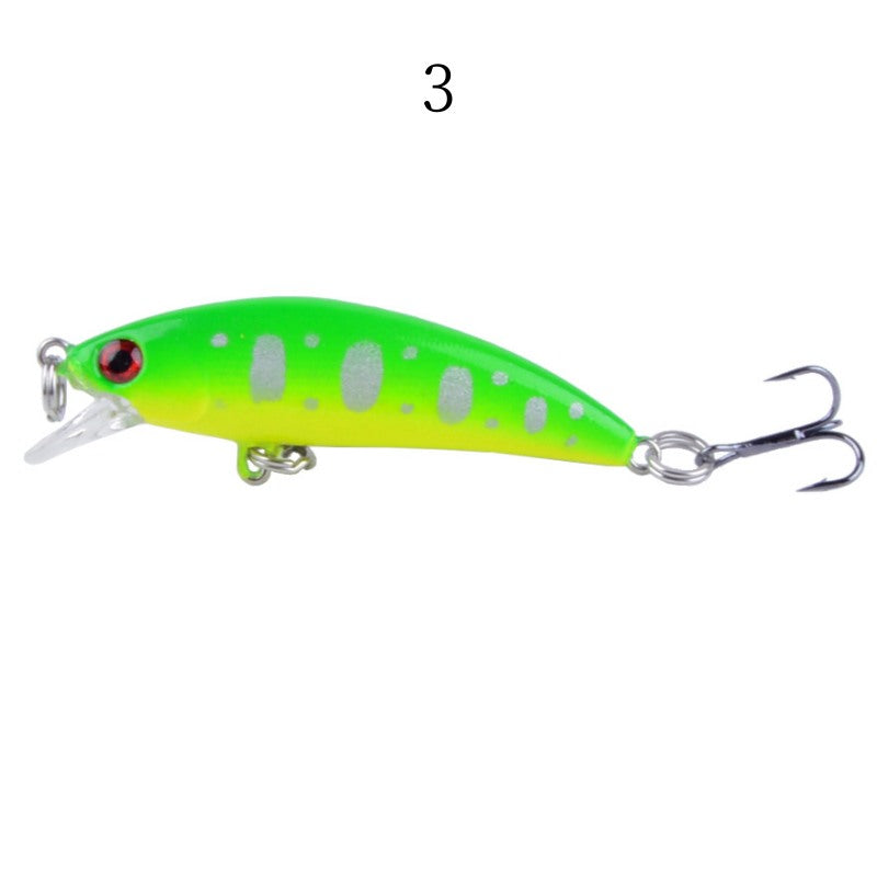 2 pcs 5.5cm 4.6g underwater minnow lure