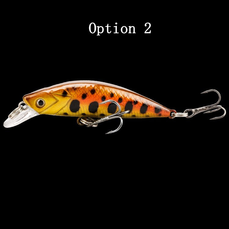 2 pcs 6cm 6.1g sinking minnow lure