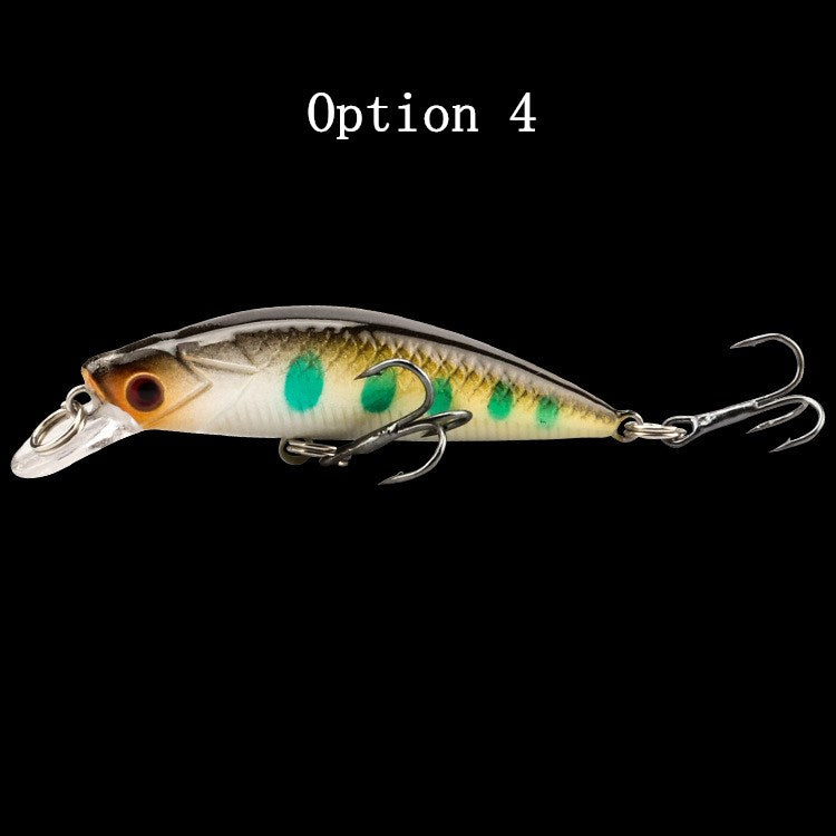 2 pcs 6cm 6.1g sinking minnow lure