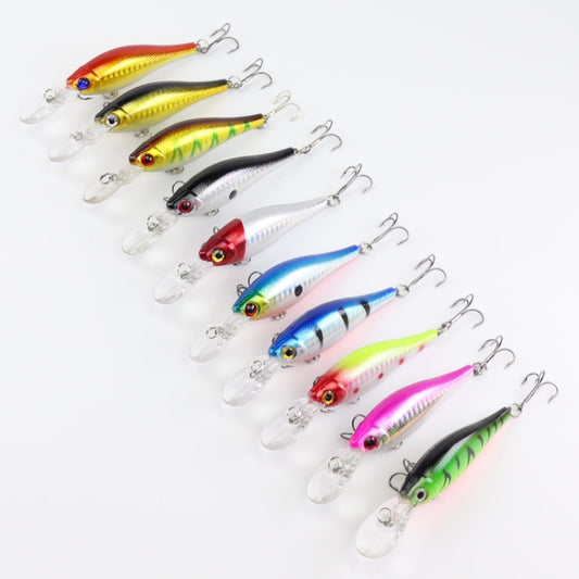 2 pcs 10.2cm 8.3g floating minnow lure