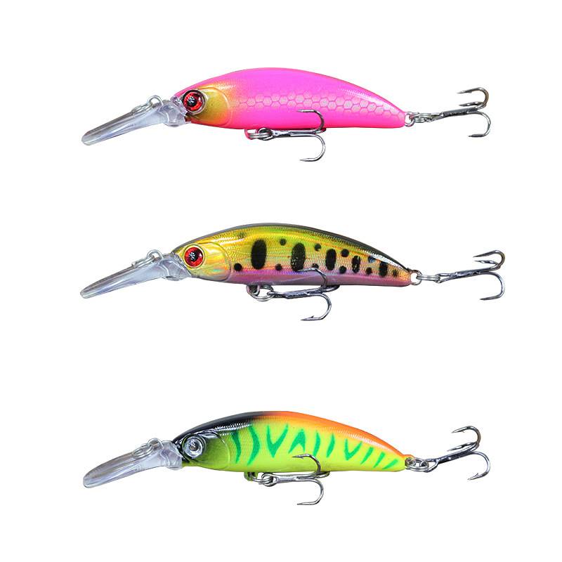 2 pcs 7cm 6g sinking minnow lure