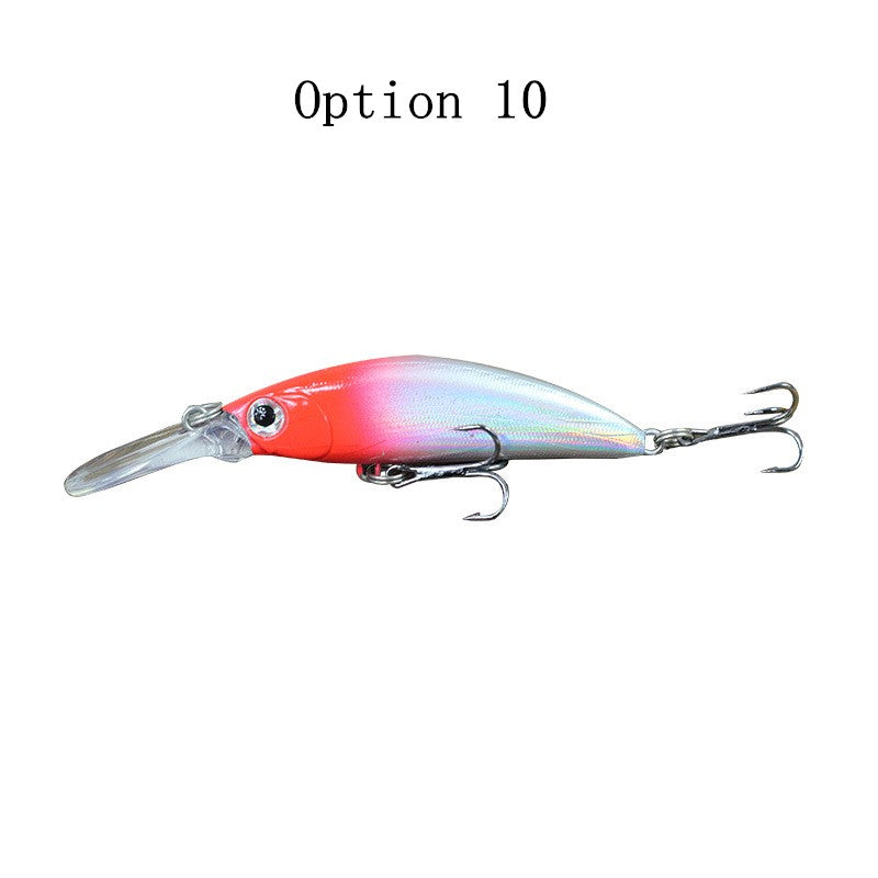 2 pcs 7cm 6g sinking minnow lure