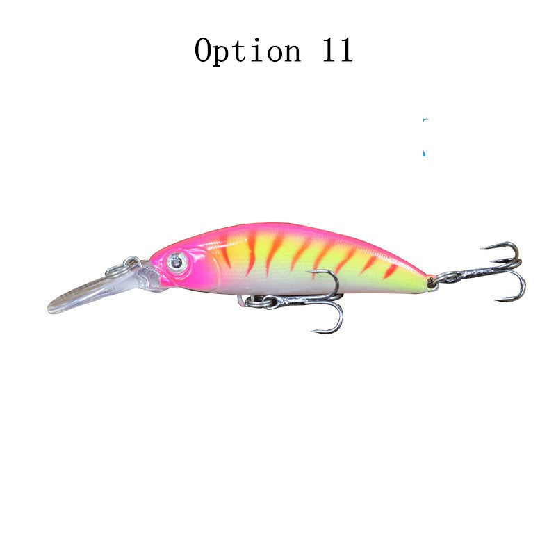 2 pcs 7cm 6g sinking minnow lure