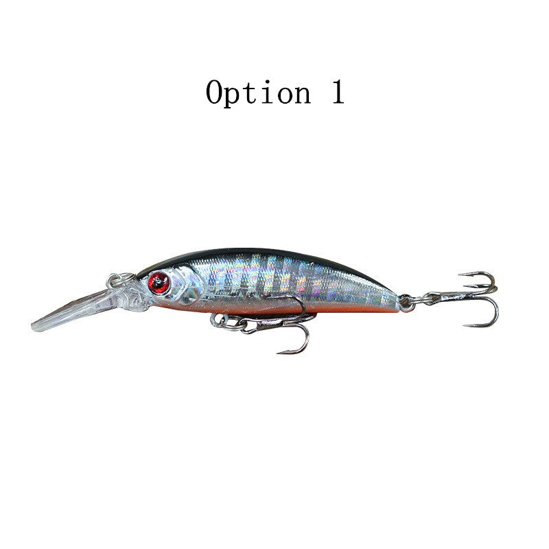 2 pcs 7cm 6g sinking minnow lure