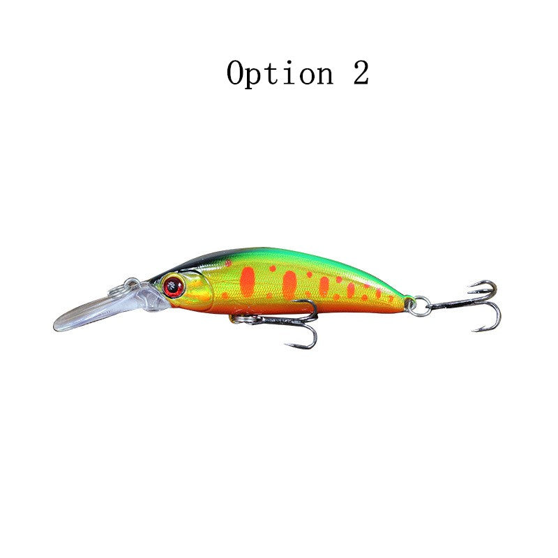 2 pcs 7cm 6g sinking minnow lure