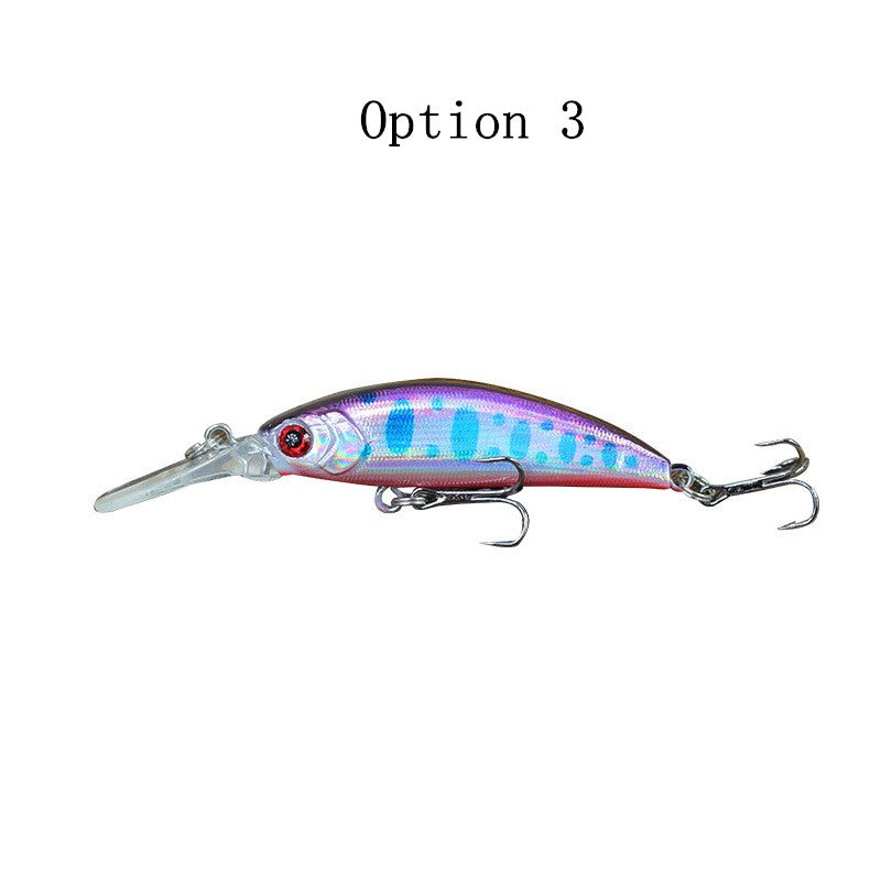 2 pcs 7cm 6g sinking minnow lure