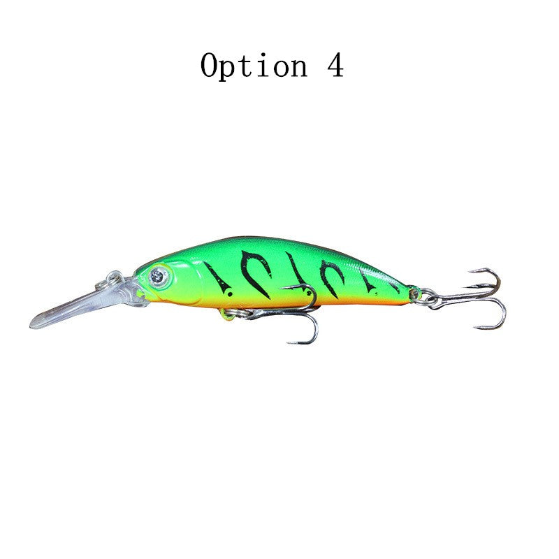 2 pcs 7cm 6g sinking minnow lure