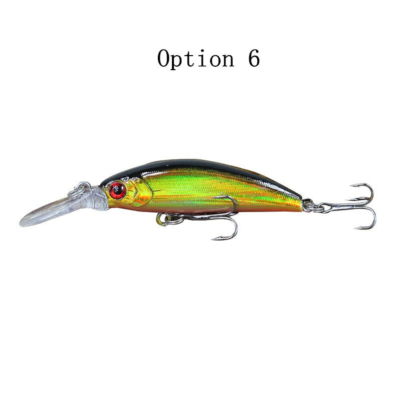 2 pcs 7cm 6g sinking minnow lure