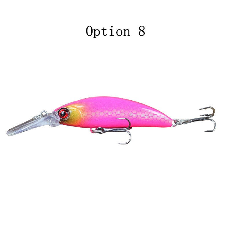 2 pcs 7cm 6g sinking minnow lure