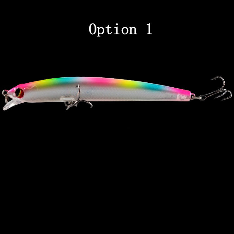 2 pcs 11.7cm 12.7g floating minnow lure