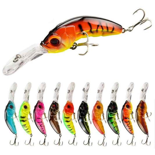 2 pcs 10cm 13g floating minnow lure