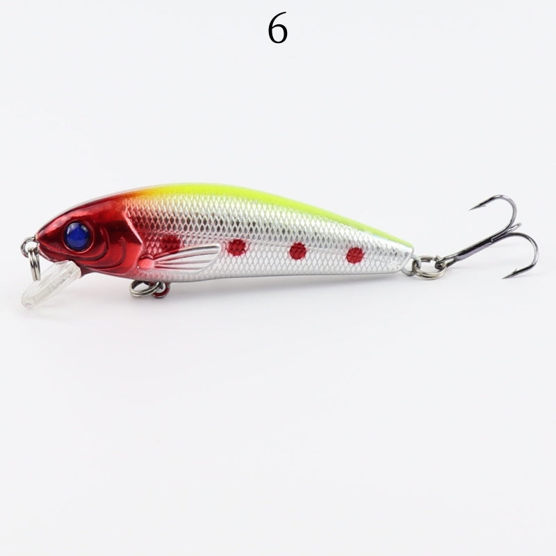 2 pcs 7.2cm 8.7g floating minnow lure