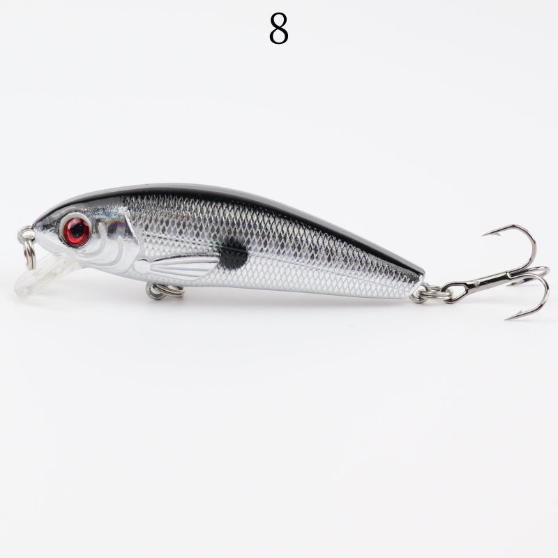 2 pcs 7.2cm 8.7g floating minnow lure