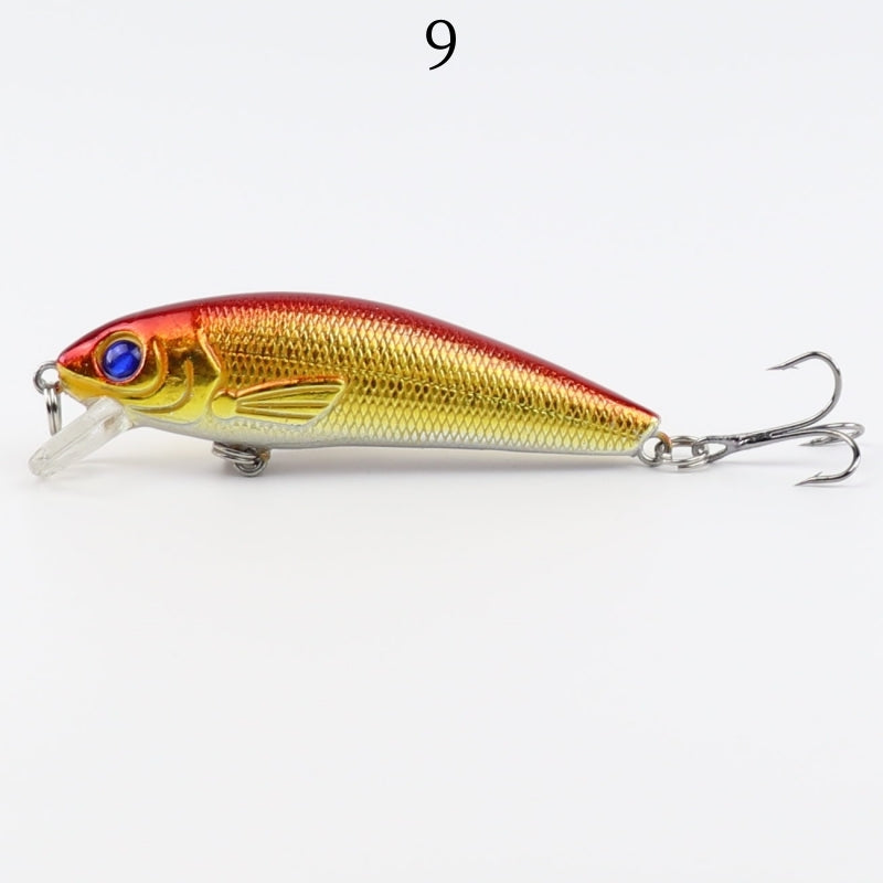 2 pcs 7.2cm 8.7g floating minnow lure