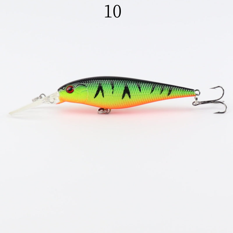 2 pcs 10.6cm 10g floating minnow lure