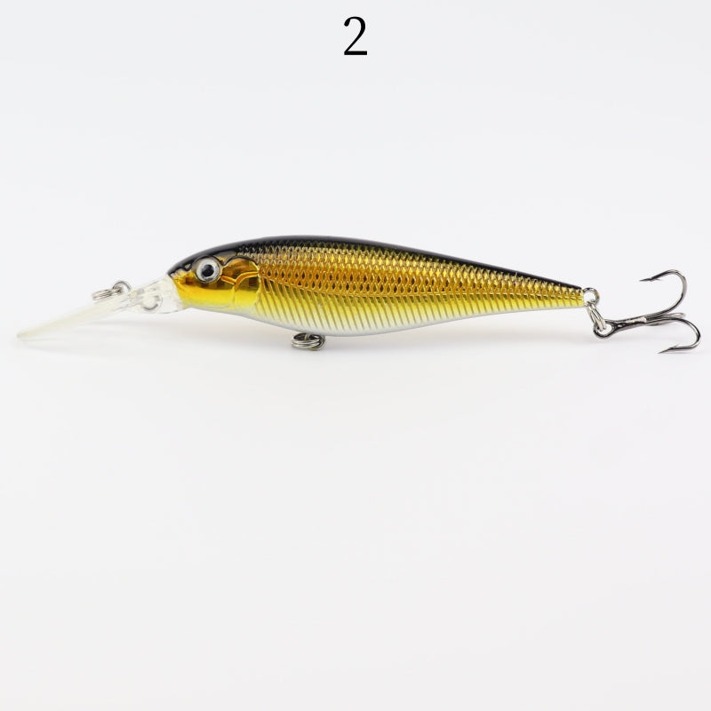 2 pcs 10.6cm 10g floating minnow lure