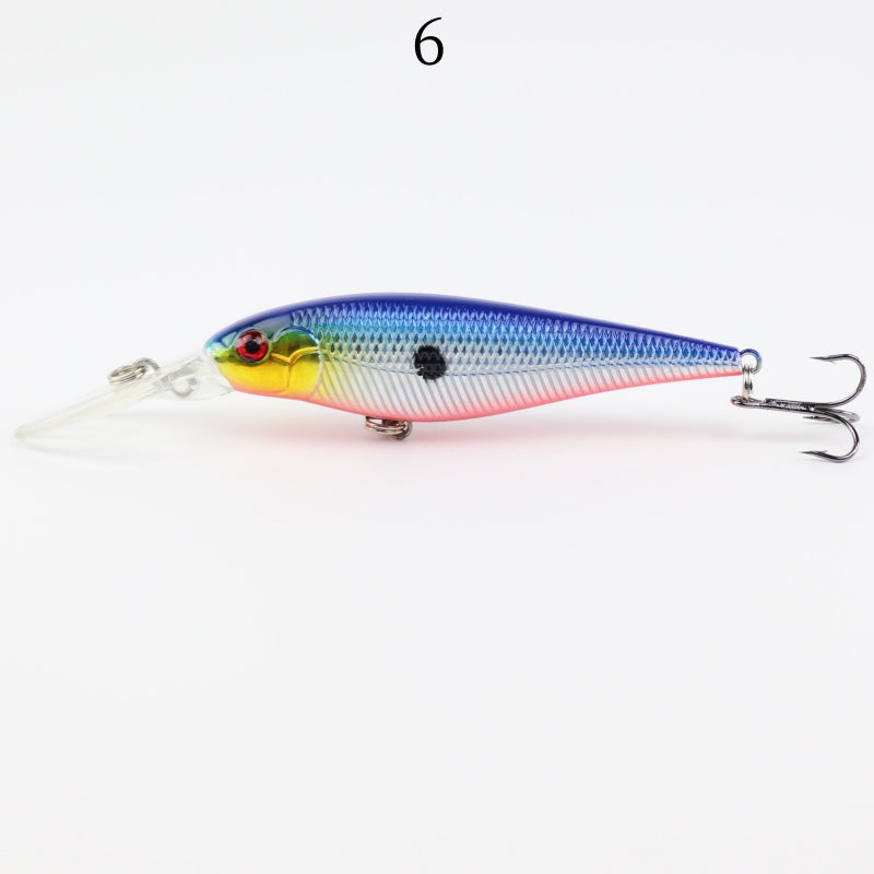 2 pcs 10.6cm 10g floating minnow lure