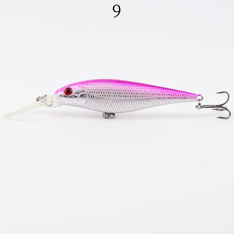 2 pcs 10.6cm 10g floating minnow lure