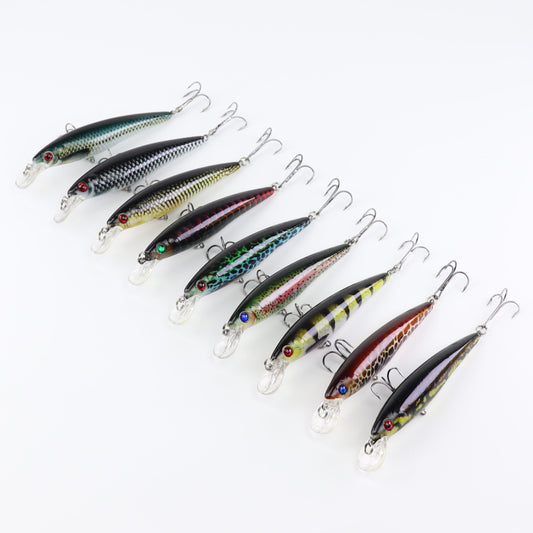 2 pcs 11cm 11.5g floating minnow lure