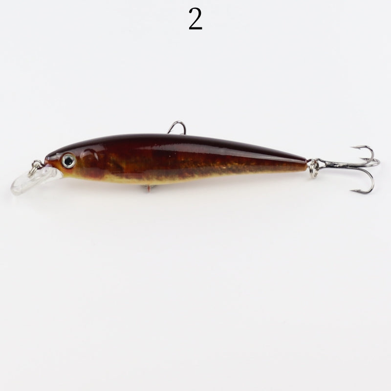 2 pcs 11cm 11.5g floating painted minnow lures