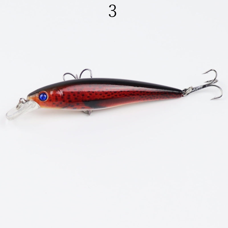 2 pcs 11cm 11.5g floating painted minnow lures