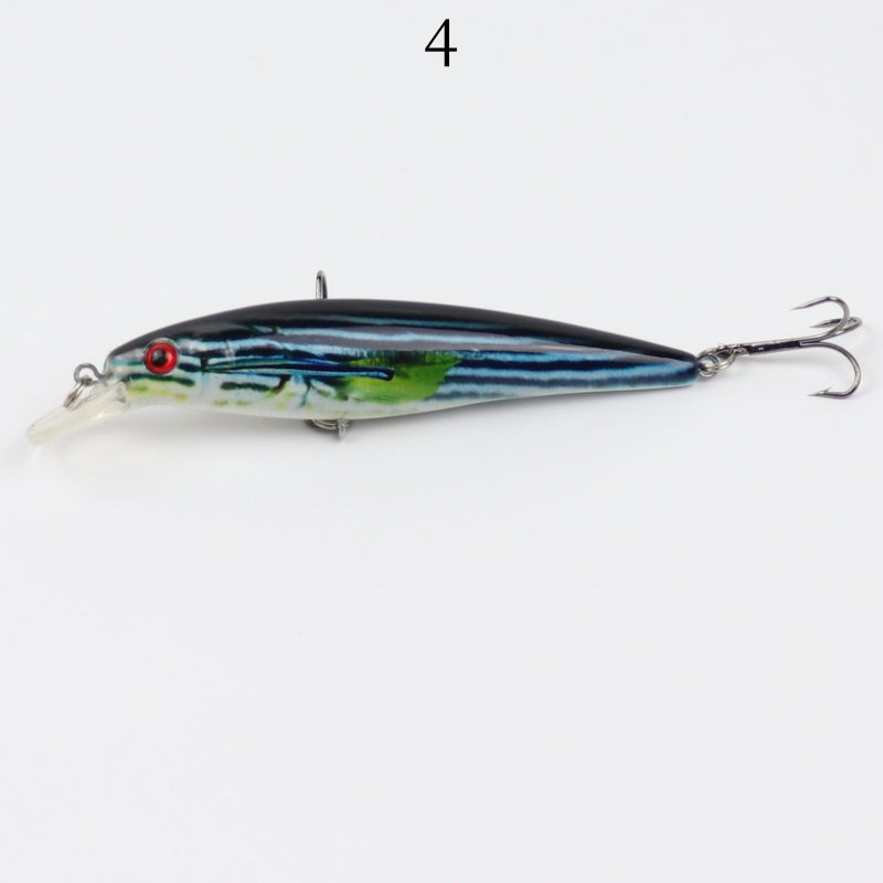 2 pcs 11cm 11.5g floating painted minnow lures