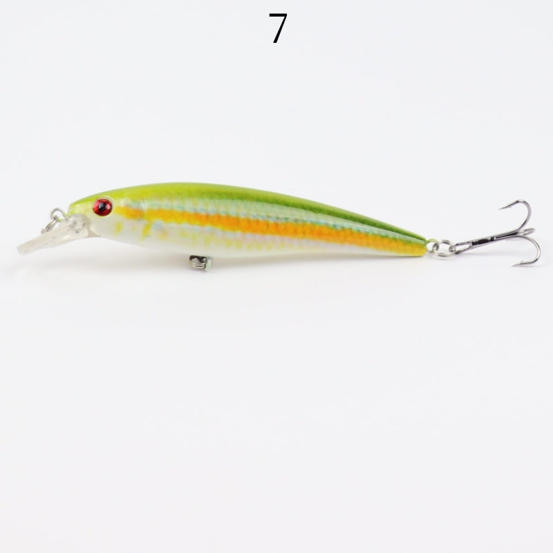 2 pcs 11cm 11.5g floating painted minnow lures