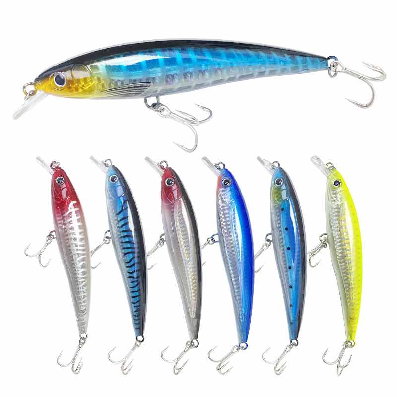 1 pc 14cm 41g uv minnow lure for big fish