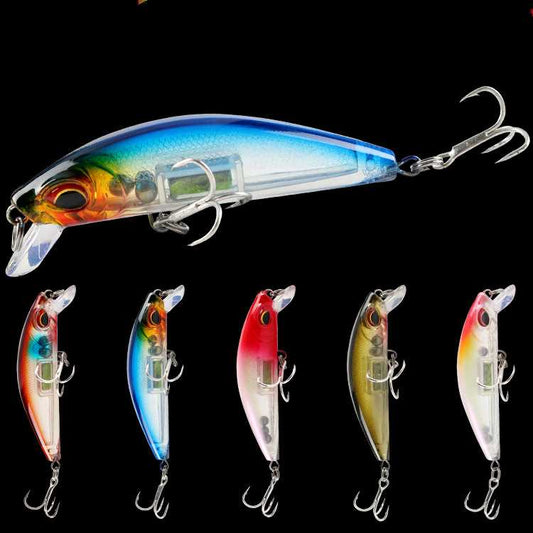 2 pcs 7cm 11g underwater minnow lure