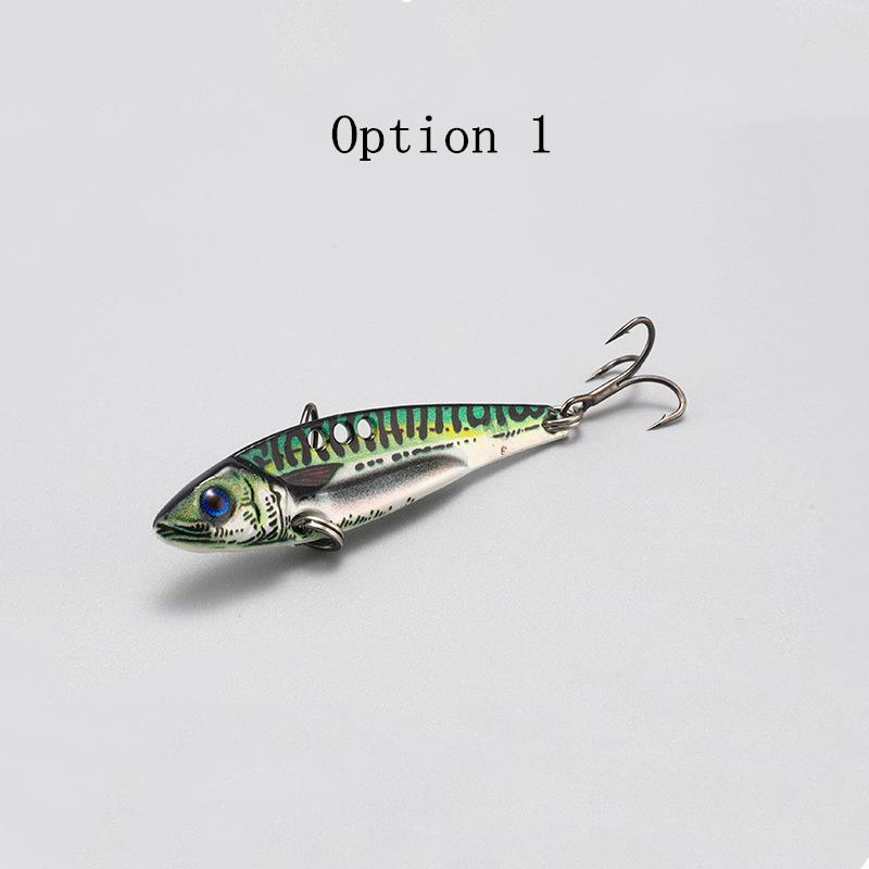 2pc 5/7/10/15g vibrating blade sinking metal fishing lure