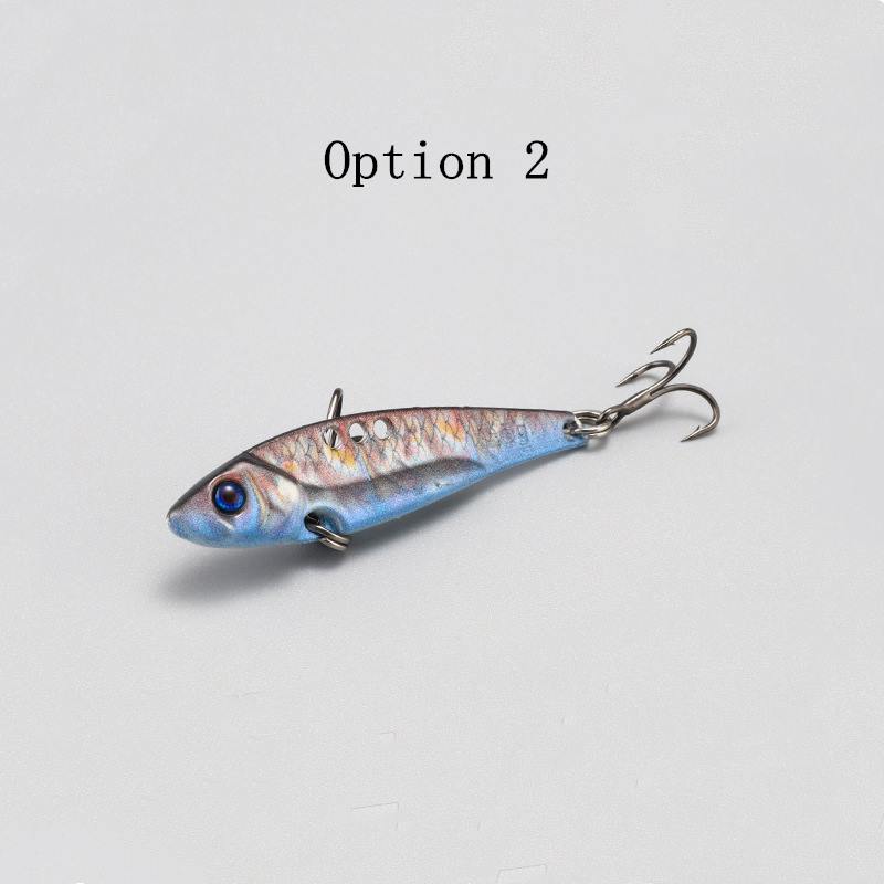 2pc 5/7/10/15g vibrating blade sinking metal fishing lure