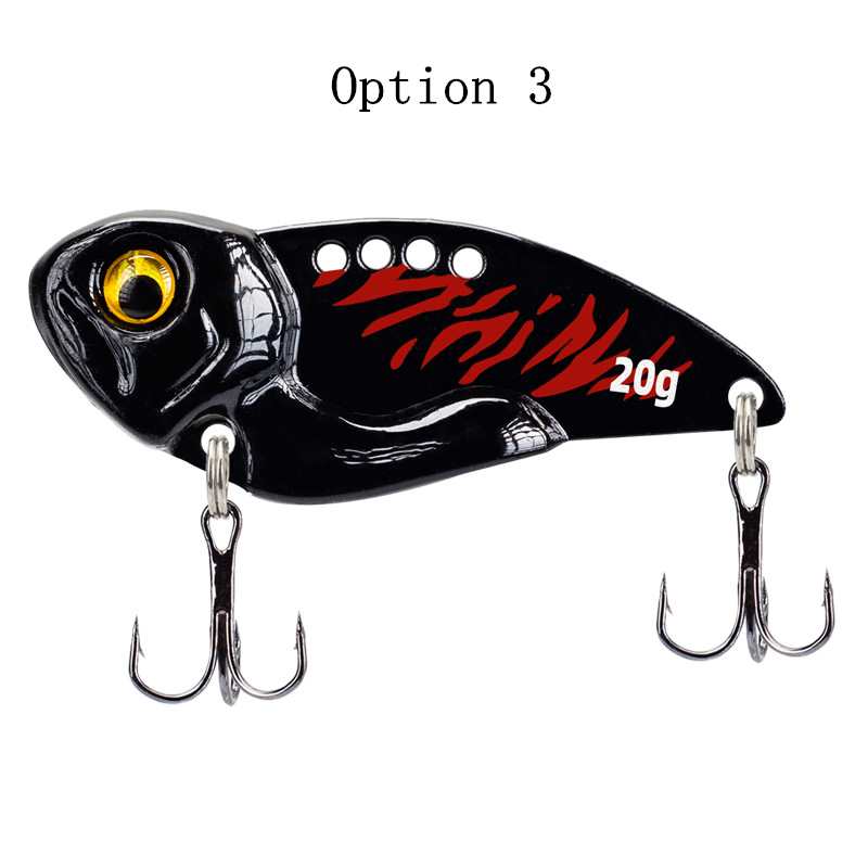 2pc 3/5/7/10/12/15/20g metal vibrating blade sinking fishing lure