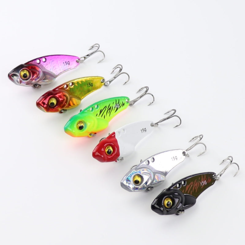 2pc 3.5/5/7/10/15/20g metal vibrating blade sinking fishing lure