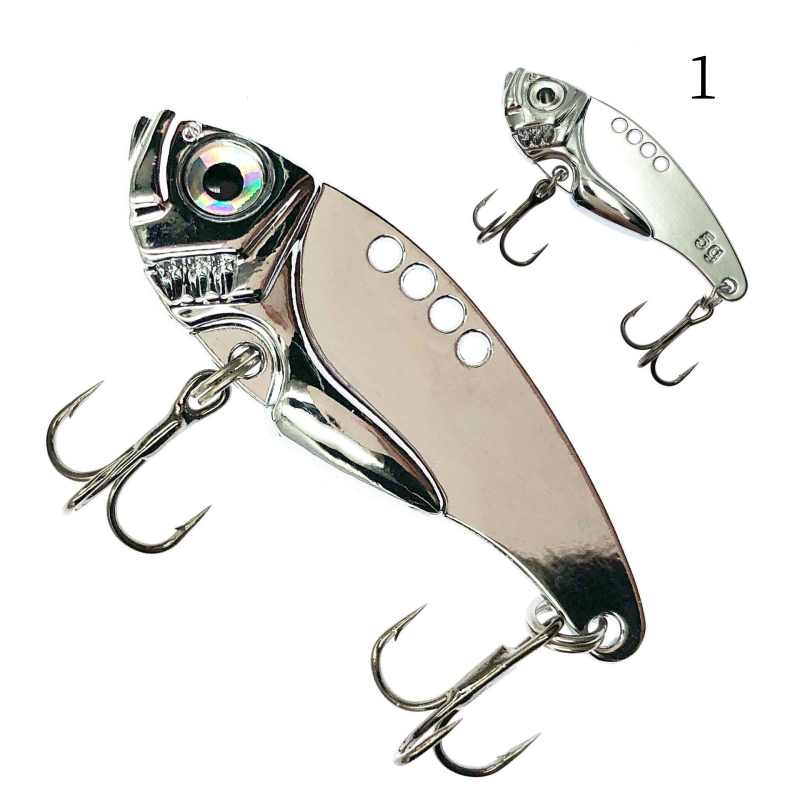 2pc 3/5/7/10/15g metal vibrating blade sinking fishing lure