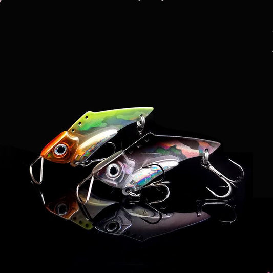 2pc 4.5cm 9.5g metal vibrating blade sinking fishing lure