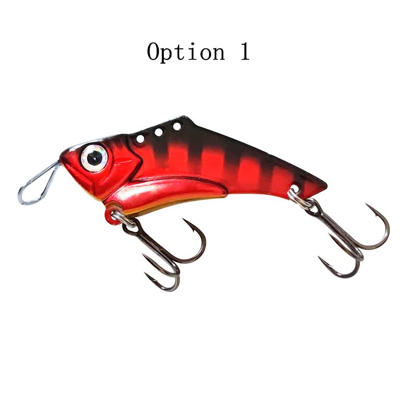 2pc 4.5cm 9.5g metal vibrating blade sinking fishing lure