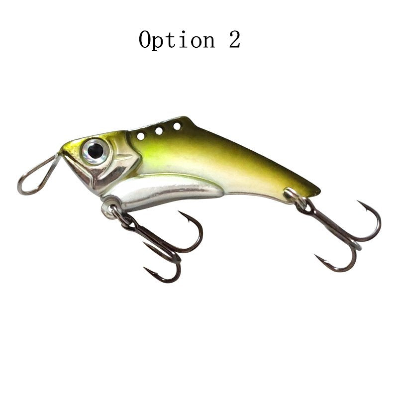 2pc 4.5cm 9.5g metal vibrating blade sinking fishing lure