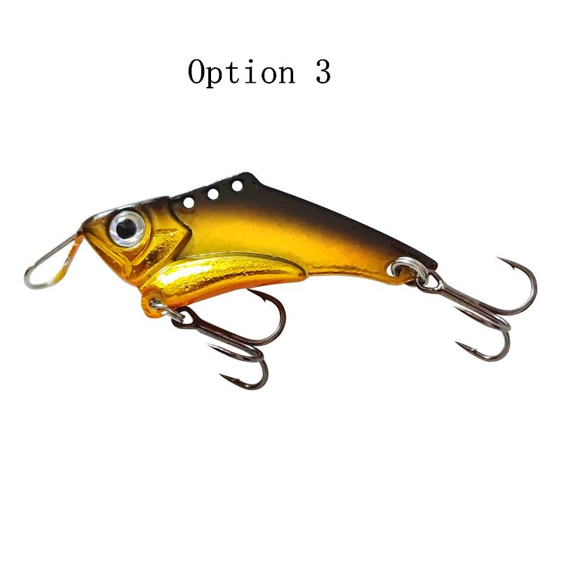 2pc 4.5cm 9.5g metal vibrating blade sinking fishing lure