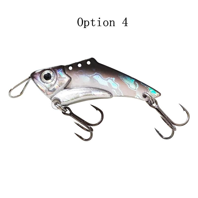 2pc 4.5cm 9.5g metal vibrating blade sinking fishing lure