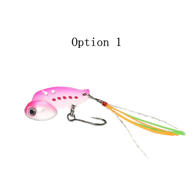 2pc 3g/6g metal vibrating blade sinking fishing lure