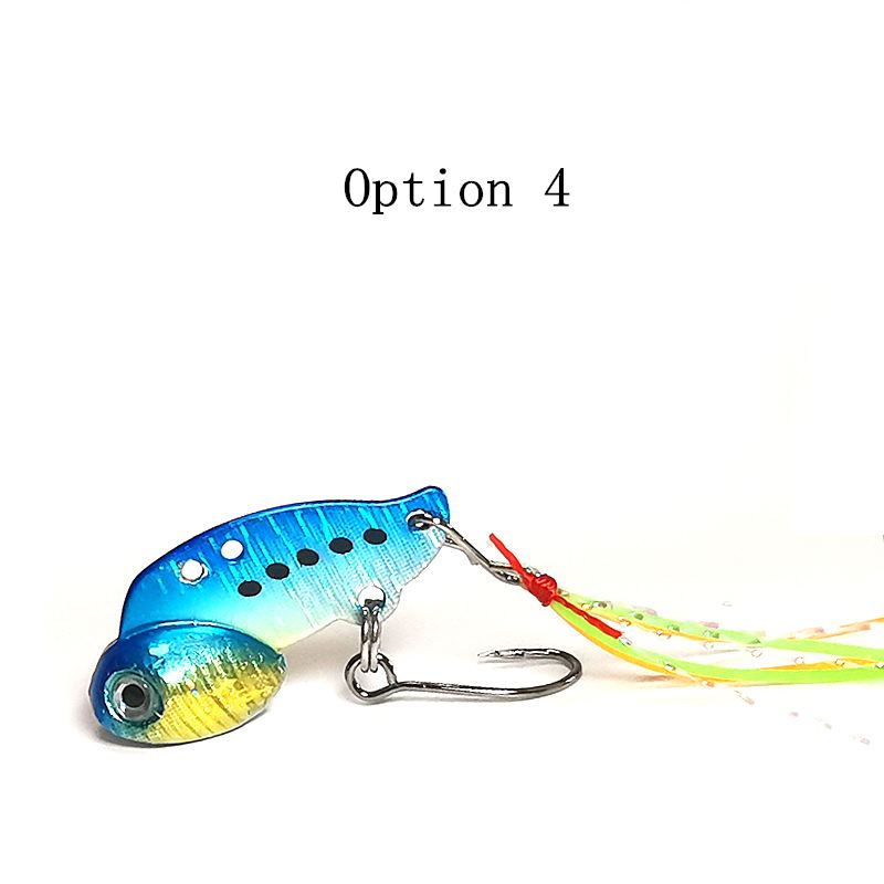 2pc 3g/6g metal vibrating blade sinking fishing lure