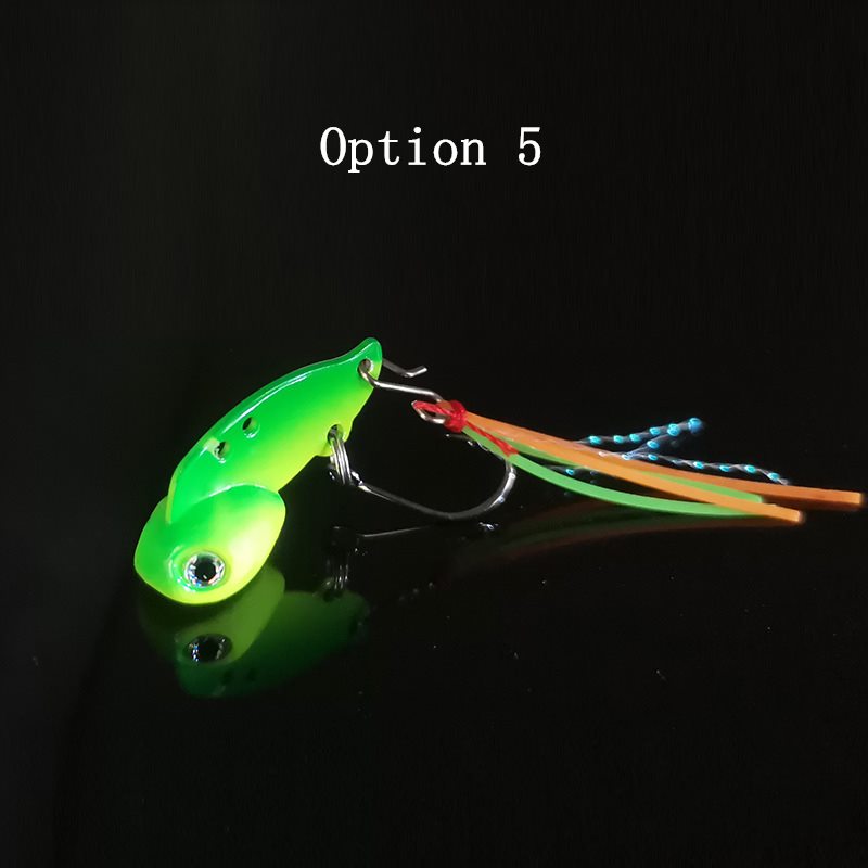 2pc 3g/6g metal vibrating blade sinking fishing lure