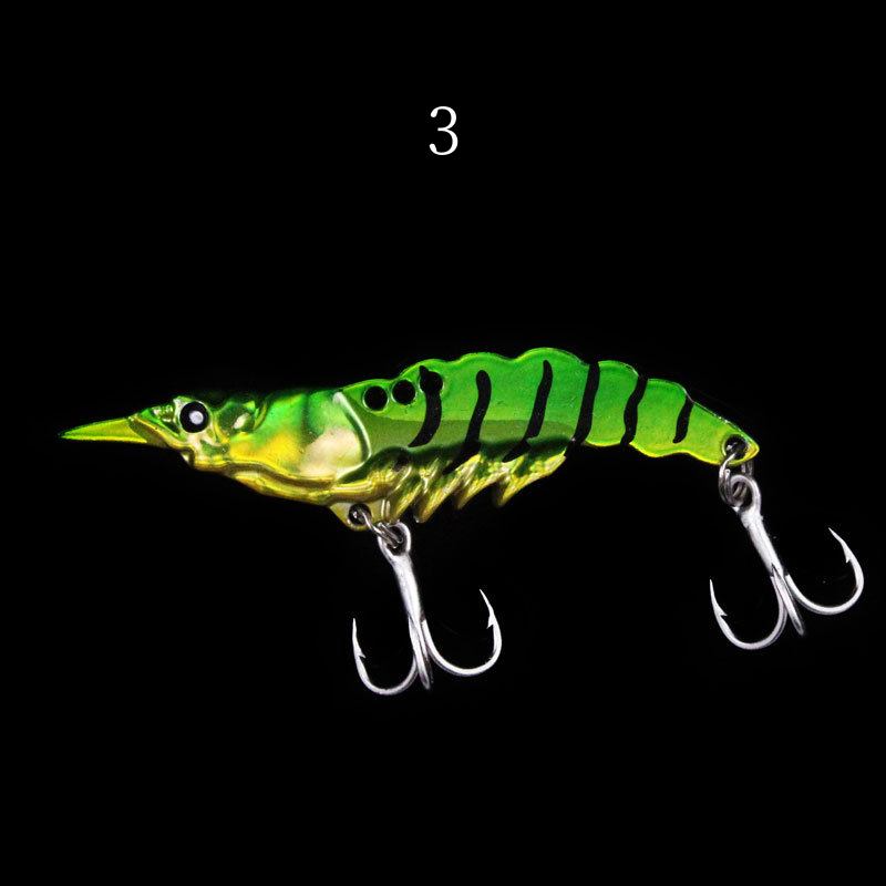 5 pc 5/7/11/14g metal Shrimp shaped VIB  fishing lure