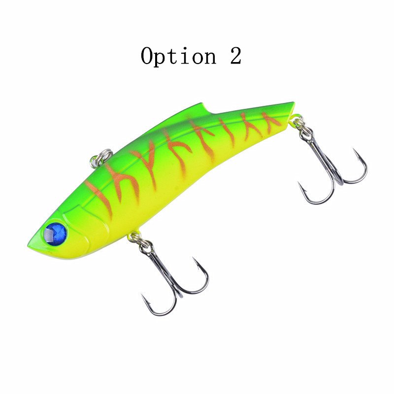 2pc 9cm 26.5g plastic sinking VIB lure lipless crankbait