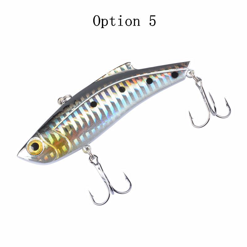 2pc 9cm 26.5g plastic sinking VIB lure lipless crankbait