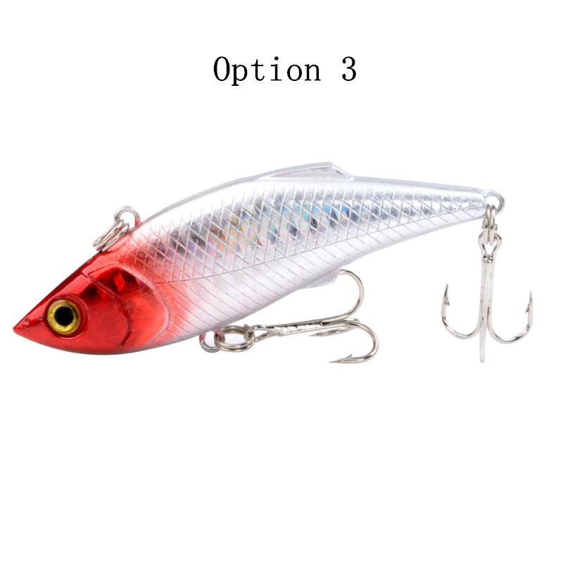 2pc 8cm 11.8g plastic sinking VIB lure lipless crankbait