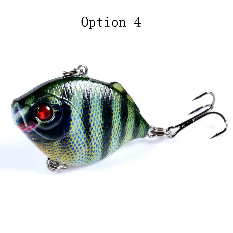 2pc 4.5cm 8.8g plastic sinking VIB lure lipless crankbait