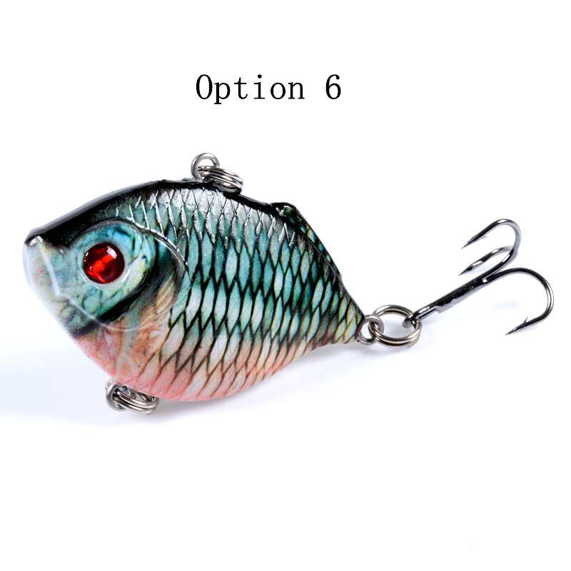 2pc 4.5cm 8.8g plastic sinking VIB lure lipless crankbait